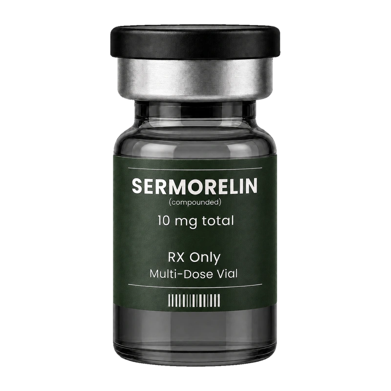 Sermorelin (Compounded) injectable vial